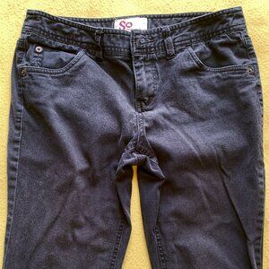 SO Black Skinny Jeans Size 7